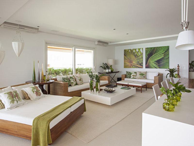 Conforto e praticidade no apartamento de praia reformado pela Korman Arquitetos