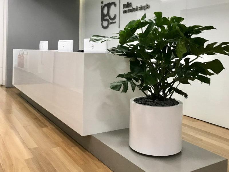 Paisagismo corporativo com Corona Design