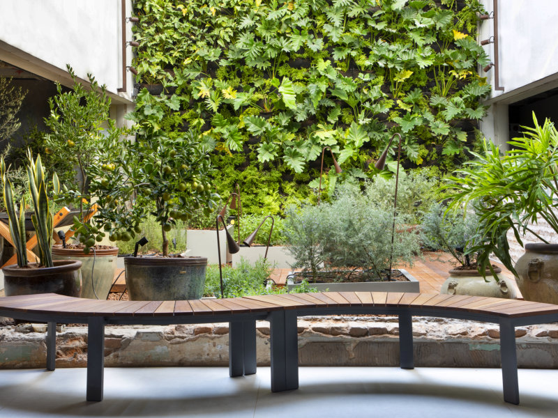 "Horta Urbana" de Mônica Costa promove a conexão com a natureza e bem-estar