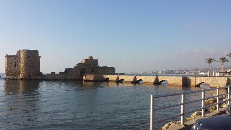 Sidon Castle of the Sea Lebanon